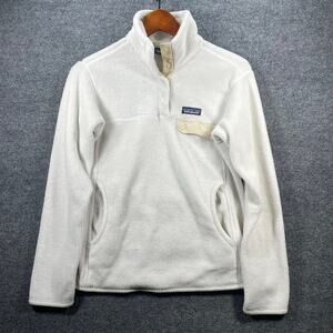 Patagonia Re-Tool Snap T Pullover Women's Medium White Outdoor Casual Comfort